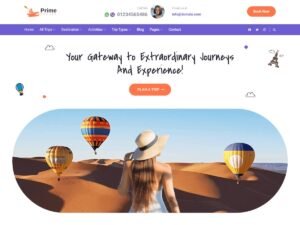 Prime Travel WordPress Theme