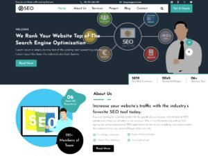 SEO Digital Agency WordPress Theme