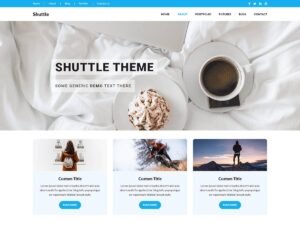 Shuttle Shopfront WordPress Theme