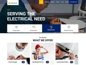 Smart Electrician WordPress Theme