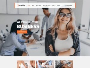 Teczilla Digital Agency WordPress Theme