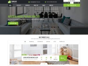 Township House Villa WordPress Theme