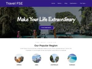 Travel FSE WordPress Theme