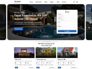 Accommodation Rental WordPress Theme