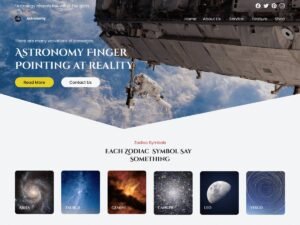 Astronomy Store WordPress Theme