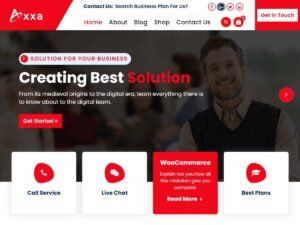 Axxa WordPress Theme