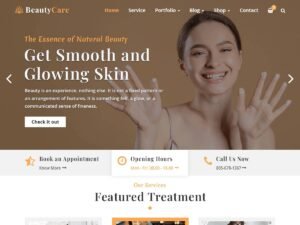 BeautyCare WordPress Theme