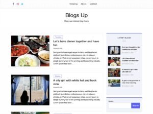 Blogs Up WordPress Theme
