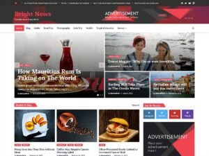 Bright News WordPress Theme