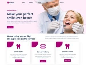 Dentist Dental Care WordPress Theme