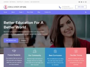 Education Spark WordPress Theme