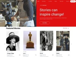 Film Studio WordPress Theme