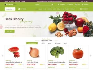 Grocery Supermarket WordPress Theme