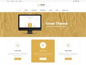 Grow Light WordPress Theme