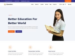 Gutenify Education WordPress Theme