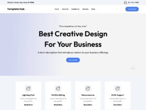 Gutenify Template Hub WordPress Theme