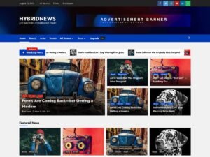 HybridNews WordPress Theme