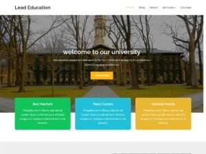 Lead Education WordPress Theme