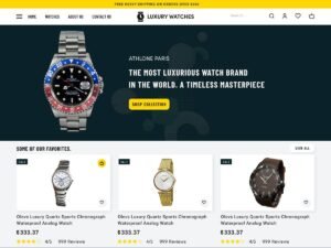 Luxury Watches WordPress Theme