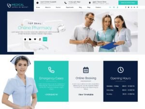 Medical Appointment WordPress Theme