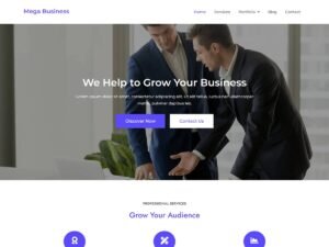 Mega Business WordPress Theme