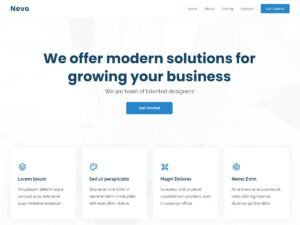 Nevo WordPress Theme