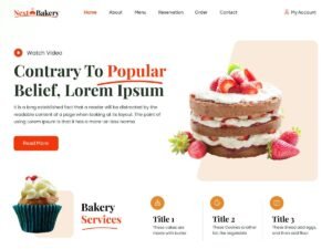 Next Bakery WordPress Theme