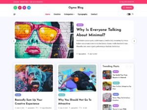 Ogma Blog WordPress Theme