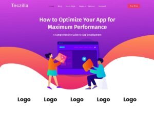 Teczilla App WordPress Theme