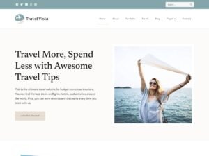 Travel Vista WordPress Theme
