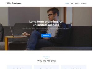 Wild Business WordPress Theme