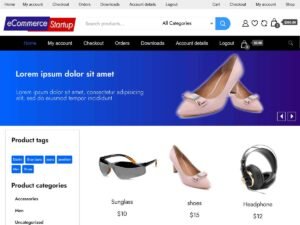 eCommerce Startup WordPress Theme