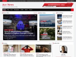 Ace News WordPress Theme