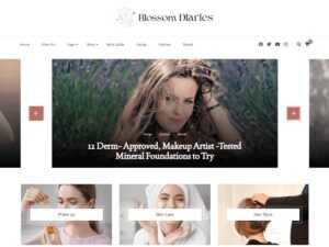 Blossom Diaries WordPress Theme