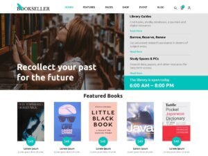 Bookseller Publication WordPress Theme