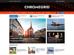 ChromeGrid WordPress Theme