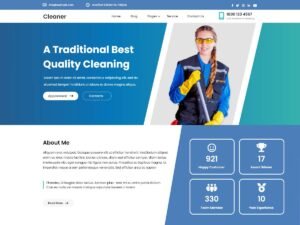 Cleaning Services Agency WordPress Theme