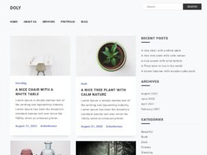 Doly WordPress Theme