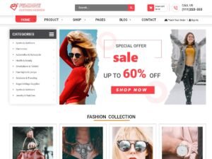 Feminine Clothing Fashion WordPress Theme