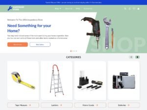 Hardware Store Hub WordPress Theme