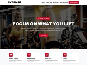 Intense WordPress Theme