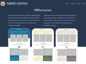 MRseasons WordPress Theme
