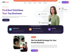 Motivational Life Coach WordPress Theme