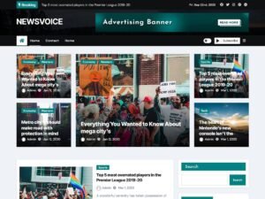 Newsvoice WordPress Theme