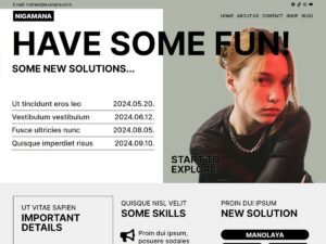 Nigamana WordPress Theme