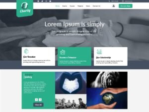 Nonprofit Foundation WordPress Theme