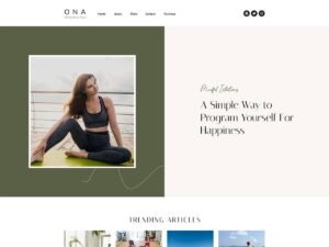 Ona Health WordPress Theme