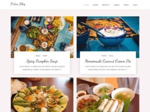 Orton Blog WordPress Theme