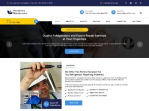 Preventive Maintenance WordPress Theme