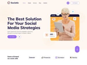Sociatic WordPress Theme
